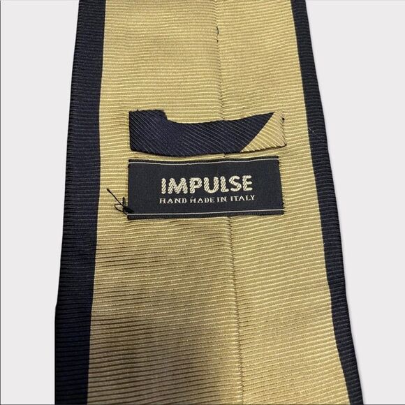 Vintage IMPULSE | Handmade Abstract Silk Tie - Picture 2 of 6